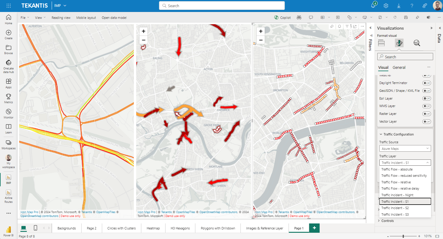 Azure Maps Traffic